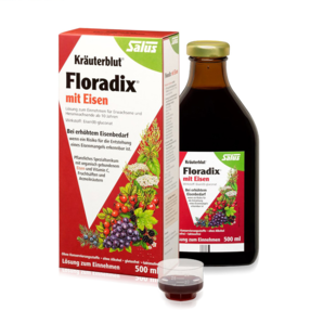 莎露斯Salus floradix 紅鐵鐵元草本營(yíng)養(yǎng)液 紅色版 500ml