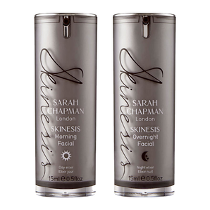 SARAH CHAPMAN 日夜護膚兩件套裝（日間防護亮膚精華油15ml+夜間修復(fù)煥膚油15ml） 