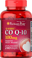 Puritans Pride 普丽普莱 辅酶Q10软胶囊 100mg 240粒