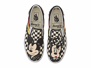 Vans 范斯 Mickey 第90屆迪士尼經(jīng)典聯(lián)名款 中性帆布板鞋