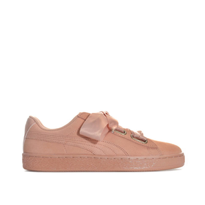 PUMA 彪馬 Suede Heart Satin 女士休閑運動鞋