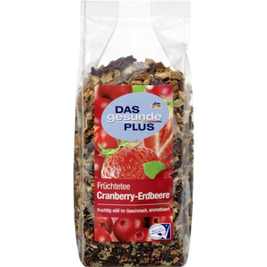 DAS gesunde PLUS 蔓越莓草莓果粒水果茶200g