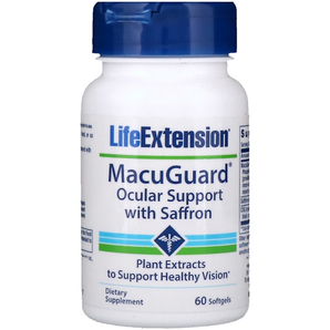 Life Extension長(zhǎng)壽牌 MacuGuard 葉黃素護(hù)眼軟膠囊，60 粒