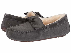 國(guó)內(nèi)類似款600+！UGG Dakota Leather Bow 毛絨平底鞋