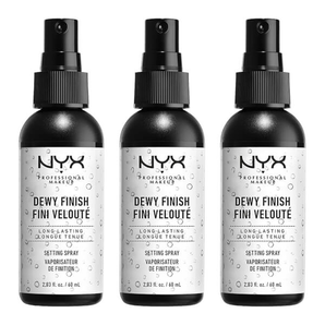 适合干皮!NYX 亮泽水润定妆喷雾 60ml*3