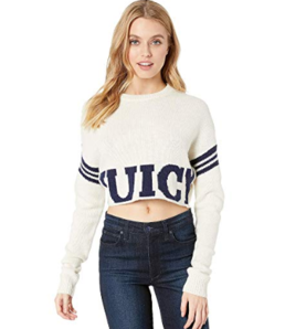 國內(nèi)類似款600+！Juicy Couture Collegiate 標(biāo)志條紋毛衣女