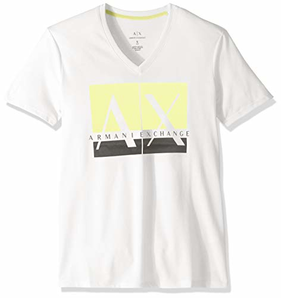  Armani Exchange 阿瑪尼 Stamp Ax Logo 男T恤