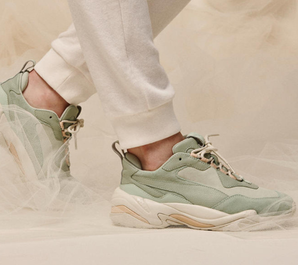 PUMA Thunder Desert薄荷抹茶綠 中性款老爹鞋