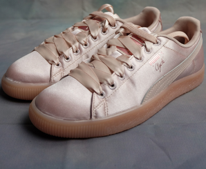 PUMA CLYDE SATIN JR大童款板鞋