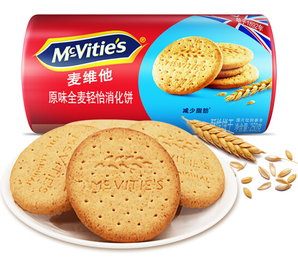 Mcvitie's 麥維他 輕脂輕體原味全麥消化餅干 250g