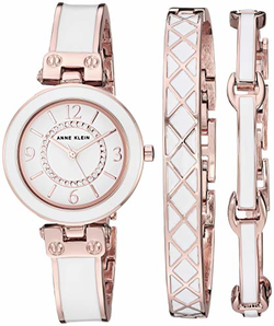 中亞Prime會員！ ANNE KLEIN 安妮·克萊因 施華洛世奇水晶 手鐲+手鏈+手表 套裝 355.27元含稅包郵