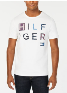 限XL碼！Tommy Hilfiger  Men's Faulkner Logo Graphic 短袖