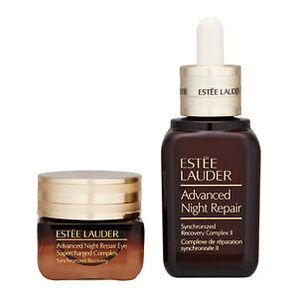 ESTEE LAUDER 雅詩蘭黛 小棕瓶套裝（肌透精華露 50ml+特潤修護精華眼霜 15ml） *2件 $231.98包直郵（需用碼，約￥1560）