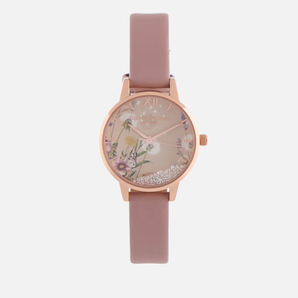 OLIVIA BURTON ILLUSTRATED ANIMALS 蝴蝶圖案時裝腕表 