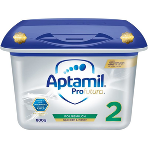 德國版  Aptamil 愛他美白金版嬰兒配方奶粉 2段 6月+ 800g