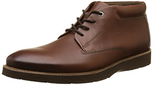 41碼！Clarks 其樂 Folcroft Mid 男款真皮短靴 Prime會員免費直郵含稅到手371.75元