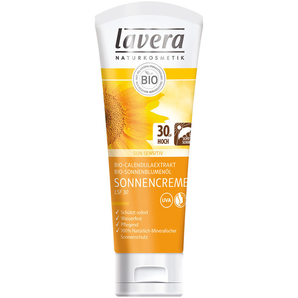 Lavera 拉薇/萊唯德 有機金盞花向日葵籽油防曬霜 LSF30 75ML