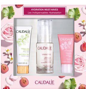 Caud阿lie 歐緹麗 深層保濕滋養(yǎng)護(hù)膚套裝（SOS精華30ml+保濕面膜15ml+冰淇淋霜15ml）