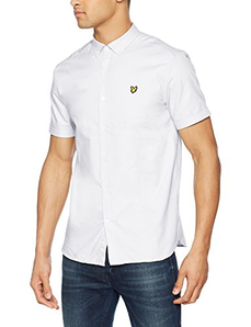 限尺碼，Lyle & Scott 蘇格蘭金鷹 Ss Oxford 男士牛津紡短袖襯衫 prime湊單到手約172元