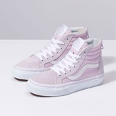 Vans 萬(wàn)斯 SK8-Hi 大童薰衣草霧紫色高幫帆布鞋