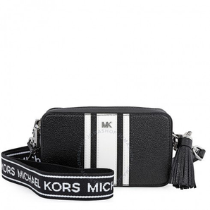 Michael Kors 黑白拼色相機(jī)包