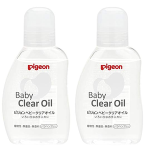 Pigeon 貝親 純天然植物嬰兒油 80ml*2   