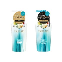 TSUBAKI 絲蓓綺 藍(lán)椿洗護(hù)套裝（洗發(fā)水450ml+護(hù)發(fā)素450ml）