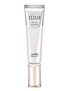 2019年新款 資生堂 ELIXIR 怡麗絲爾 銀管美白款防曬隔離乳液 35ml