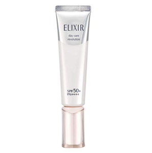 資生堂 ELIXIR 怡麗絲爾 銀管美白款防曬隔離乳液 SPF50+ 35ml