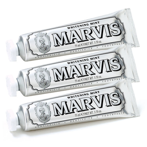 Marvis 美白薄荷牙膏 85ml×3支裝