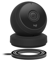 Logitech Circle Wi-Fi 便携式视频安全摄像头 黑色