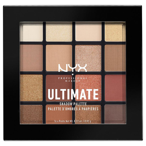 NYX 終極煥彩16色眼影盤 #Warm Neutrals 0.83g