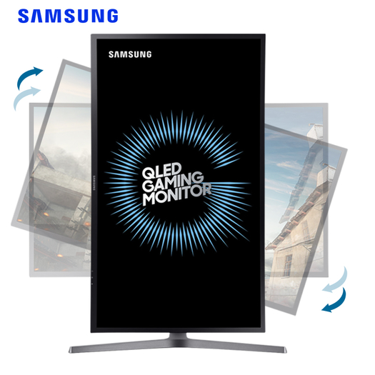 samsung 三星 c27fg73fqc 27英寸曲面电竞显示器(1800