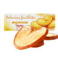 法国原装进口 惠利丰(Netto)心形酥性饼干100g