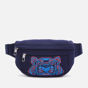 KENZO Neoprene 男士虎頭刺繡胸包 