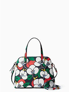 Kate Spade Maise Breezy Floral 中號圓邊郵差包