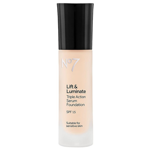  No7 提拉光澤精華粉底液 SPF15 30ml