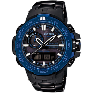 卡西歐(CASIO) 六局電波鈦金屬登山運(yùn)動(dòng)表PRW-6000SYT-1DR
