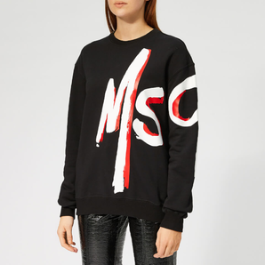 MSGM 字母Logo 女款衛(wèi)衣 （需用碼）