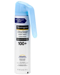 Neutrogena 露得清 Ultra Sheer 超輕薄身體防曬噴霧 SPF100+ 141g