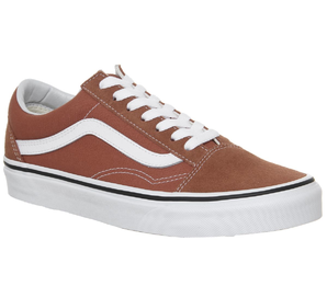 Vans 萬斯 Old Skool 楓葉磚橘色低幫帆布鞋