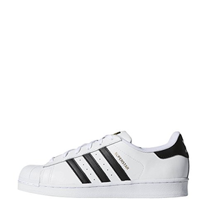 大碼！Adidas三葉草 SUPERSTAR W  女款金標(biāo)貝殼頭板鞋