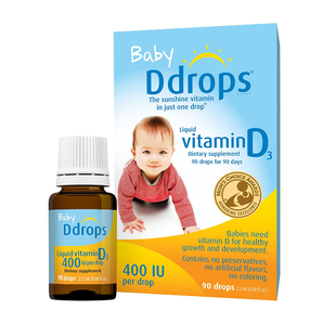 Ddrops 美國維生素D3滴劑 2.5ml 90滴