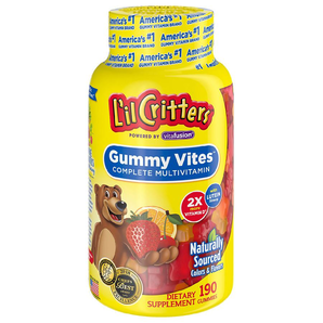 L'il Critters 儿童复合维生素小熊软糖 190粒