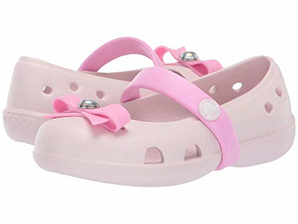 Crocs Kids Keeley Charm Flat 女童款涼鞋