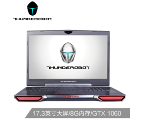 ThundeRobot 雷神 新911GT 17.3英寸游戲本（i7-8750H、8GB、128GB+1TB、GTX1060 6GB、 72%色域） 7169元包郵（需用券）