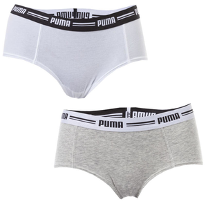 Puma Womens 2 Pack Iconic Mini  女士內(nèi)褲 2條裝