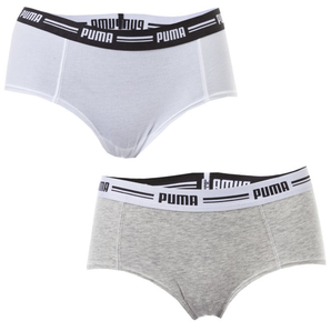 Puma Womens 2 Pack Iconic Mini  女士?jī)?nèi)褲 2條裝