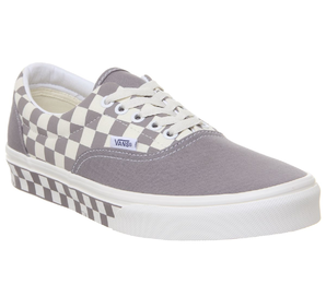 限女生碼！Vans 萬斯 Era 中性香芋紫色棋盤格板鞋