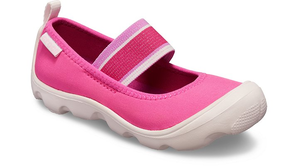 Crocs 卡駱馳 Duet Busy Day Shimmer 小童瑪麗珍布鞋